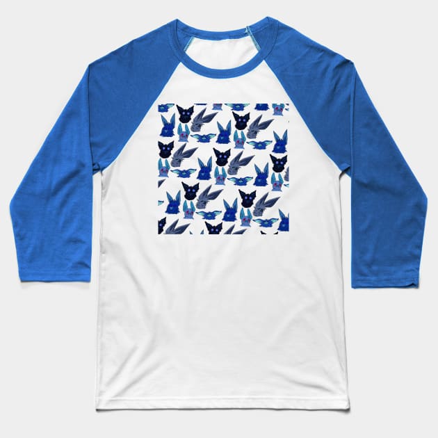 Blue Bats Baseball T-Shirt by VazMas Design